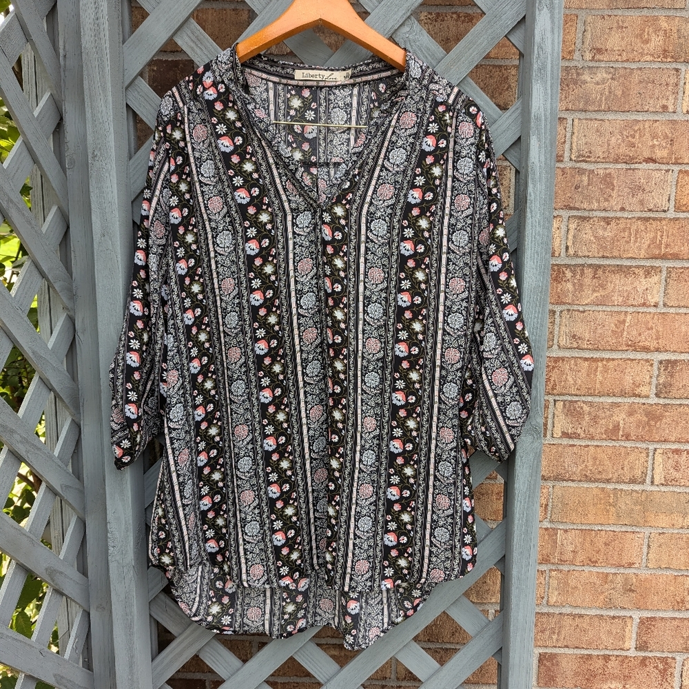 Liberty Love Boho Floral Top